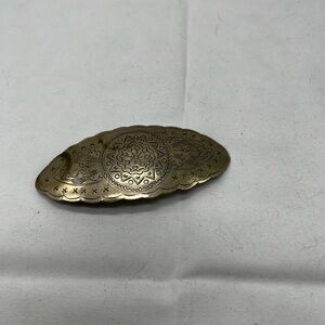 Recycled brass copper hair clip, eco-responsible jewelry